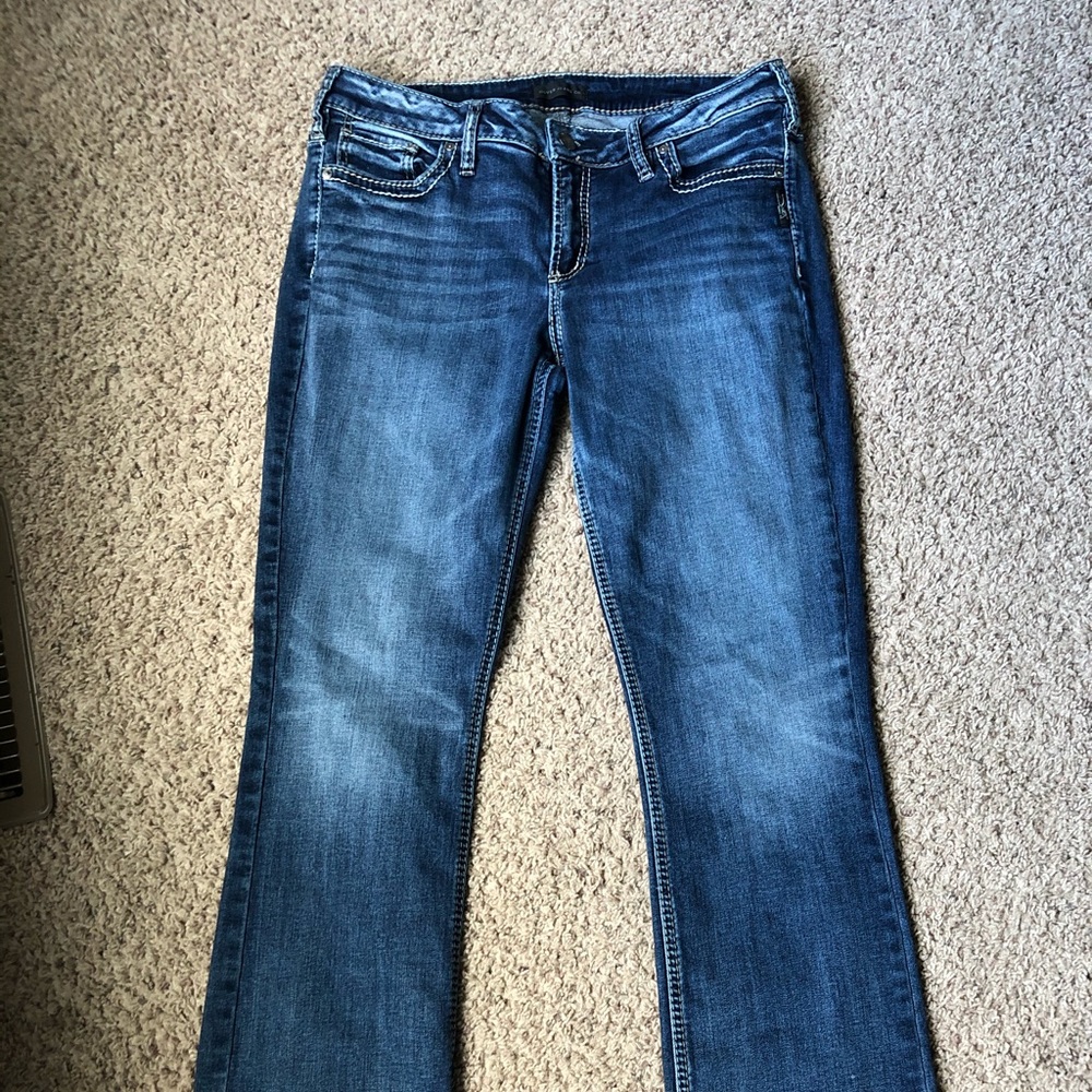 Silver suki jeans 33x33
